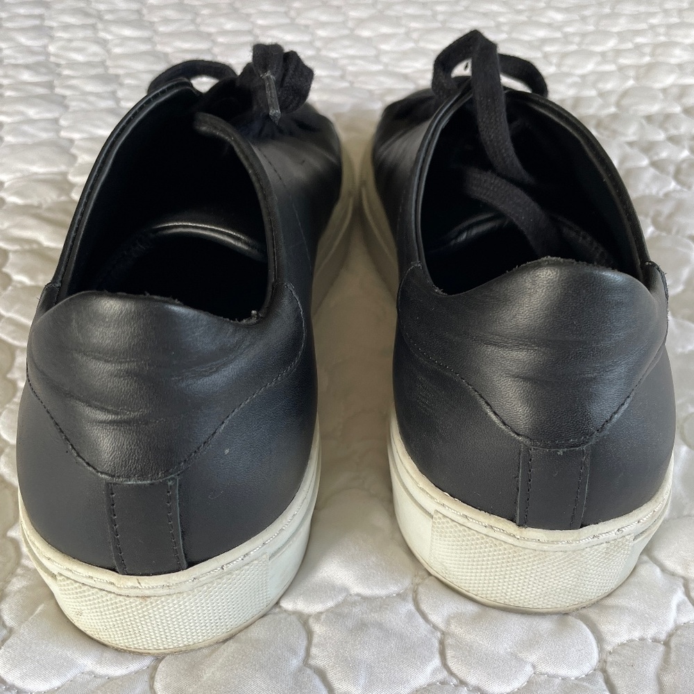 Axel Arigato‎ Clean 90 Bee Bird Black Leather Sneakers Mens US 8.5 - Picture 7 of 9